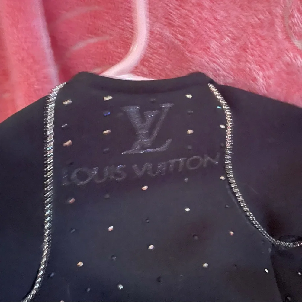 15”L designer dog hoodie (small breeds)